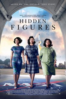 Hidden Figures Theatrical release poster